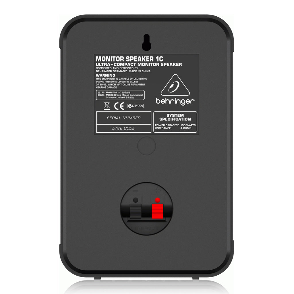 Behringer 1C-BK Monitor Speakers