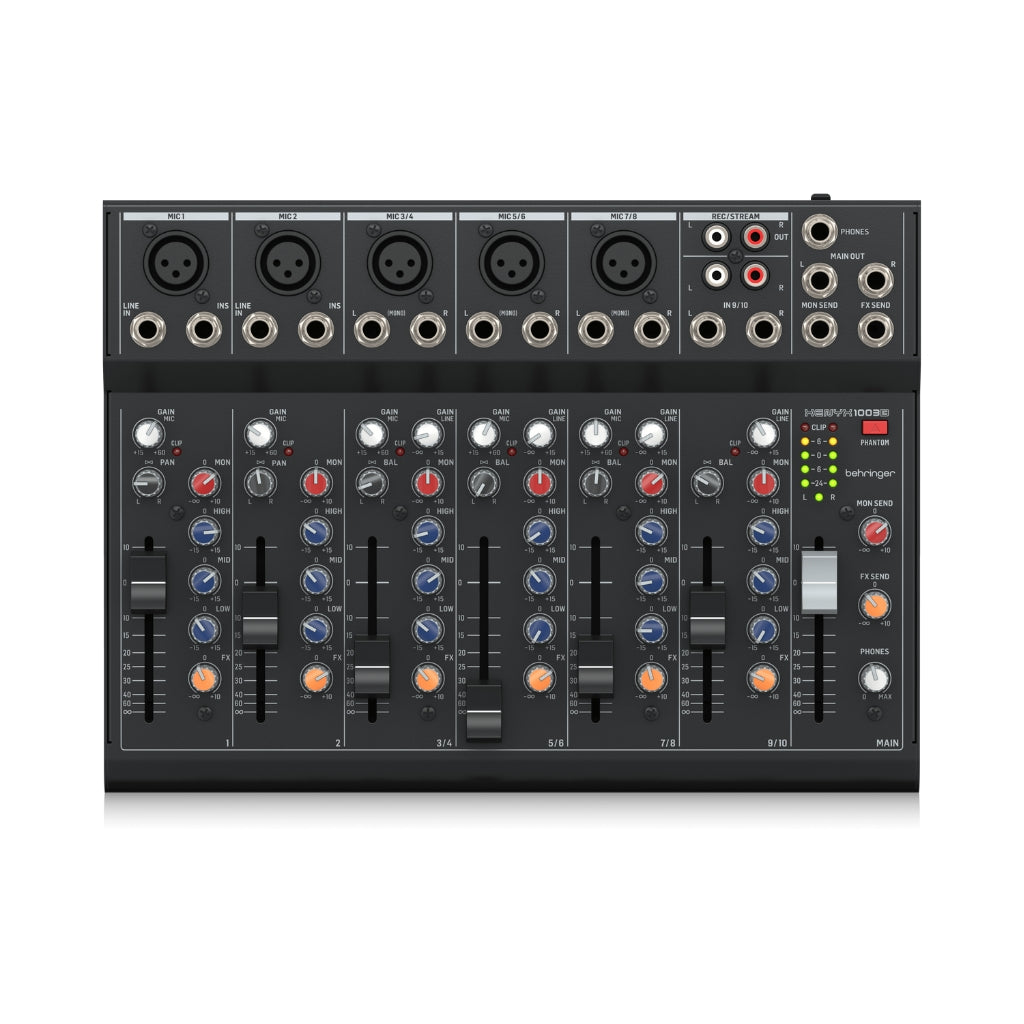 Behringer - Xenyx 1003B - 10-Channel Battery Powered Mixer