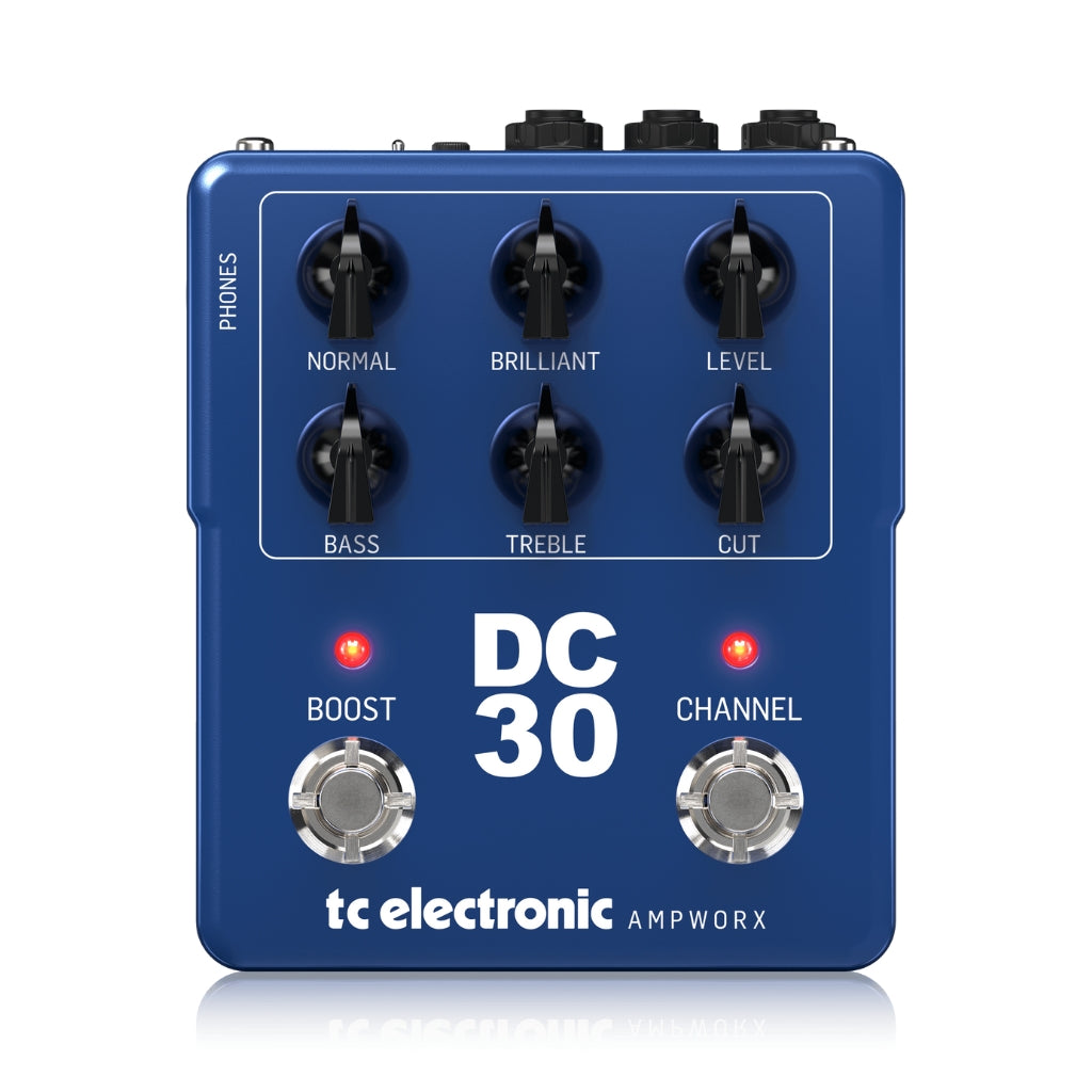 TC Electronic DC30 Dual-Channel Guitar Preamp Pedal - Sky Music