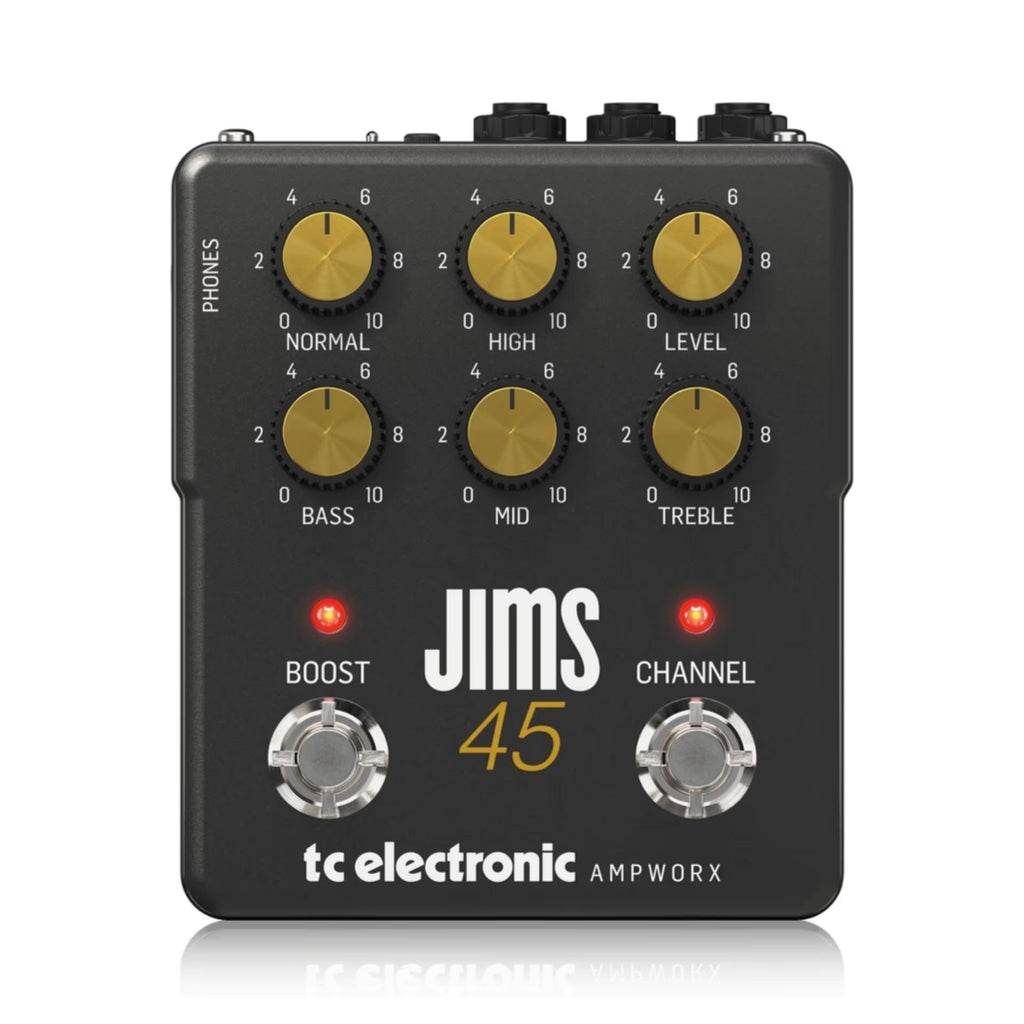 TC Electronic - JIMS 45 Dual-Channel - Guitar Preamp Pedal