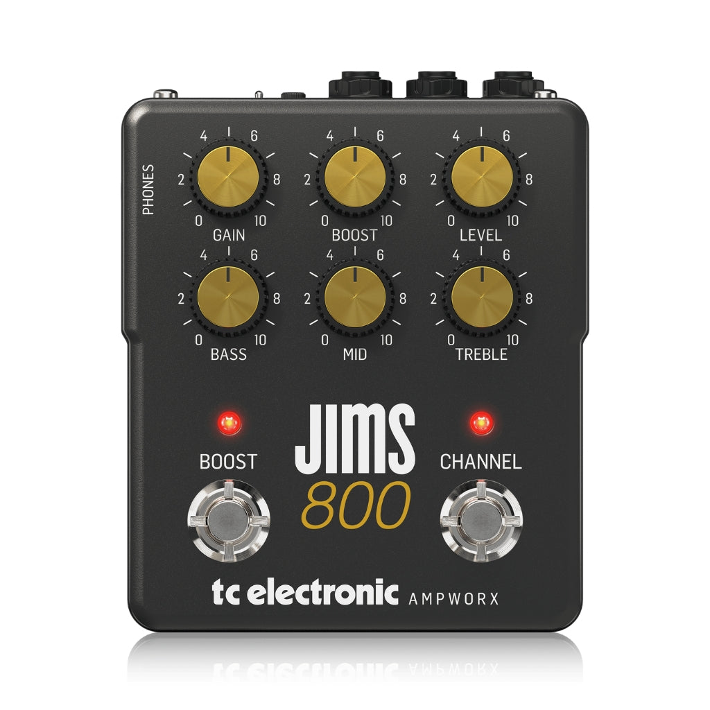 TC Electronic - JIMS 800 Dual Channel - Guitar Preamp Pedal