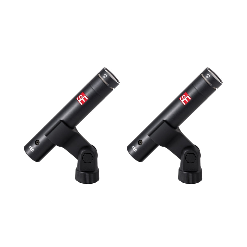 sE - sE8 Ultra-Thin Gold-Sputtered Diaphragm Supercardioid Condenser Microphone - Matched Pair