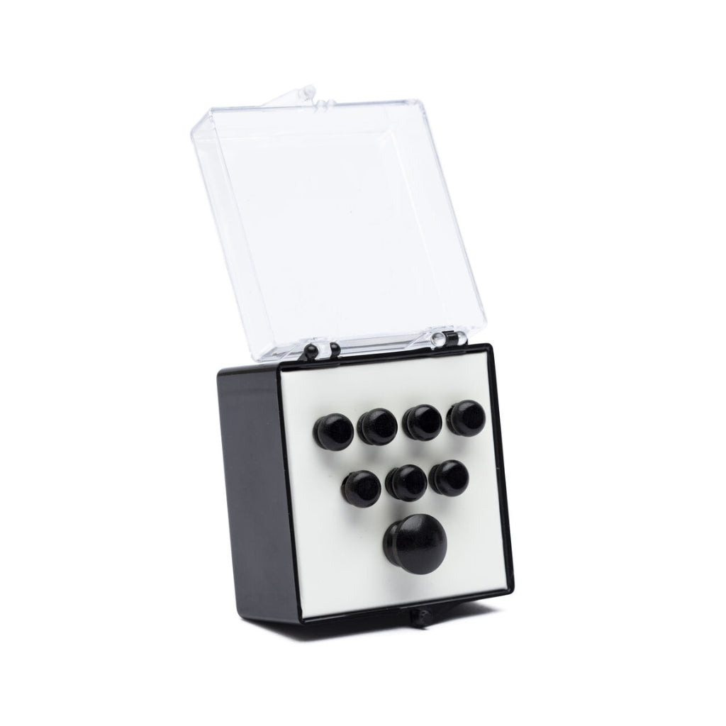 Martin - Ebony Bridge Pins - 8 Pack