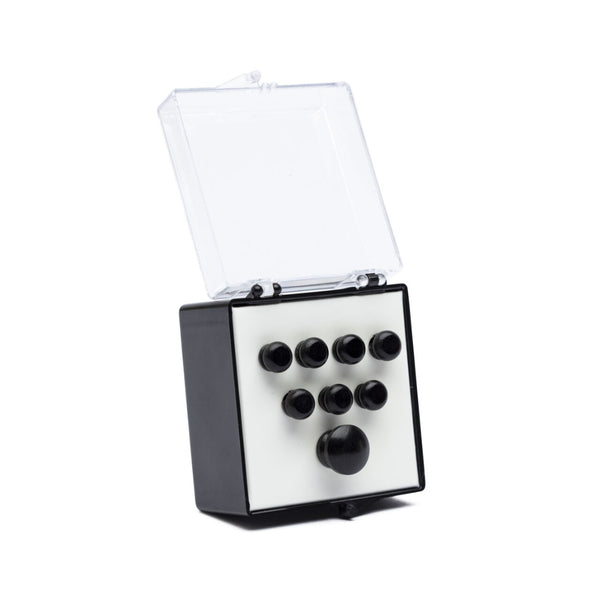 Martin Ebony Bridge Pins 8 Pack