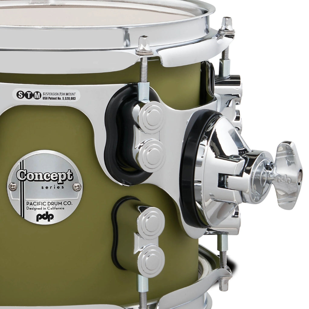 PDP - Concept Maple 7-piece Shell Pack - Satin Olive