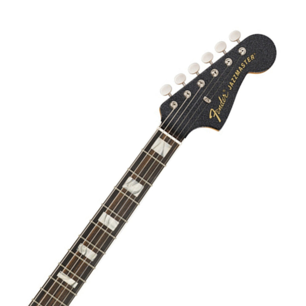 Fender Limited Edition Foil Jazzmaster Ebony Fingerboard Electric Guitar - Black Sparkle
