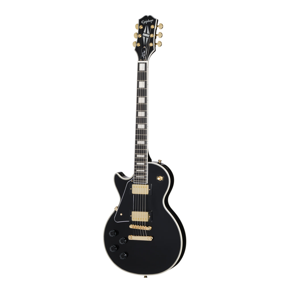Epiphone Les Paul Custom Left Handed with Premium Gig Bag Ebony