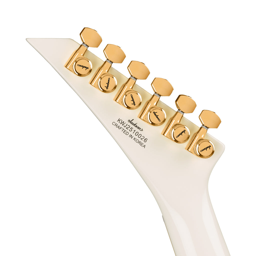Jackson  Limited Edition Legend Series Randy Rhoads CD1 Electric Guitar - Vintage White w/Black Pinstripes