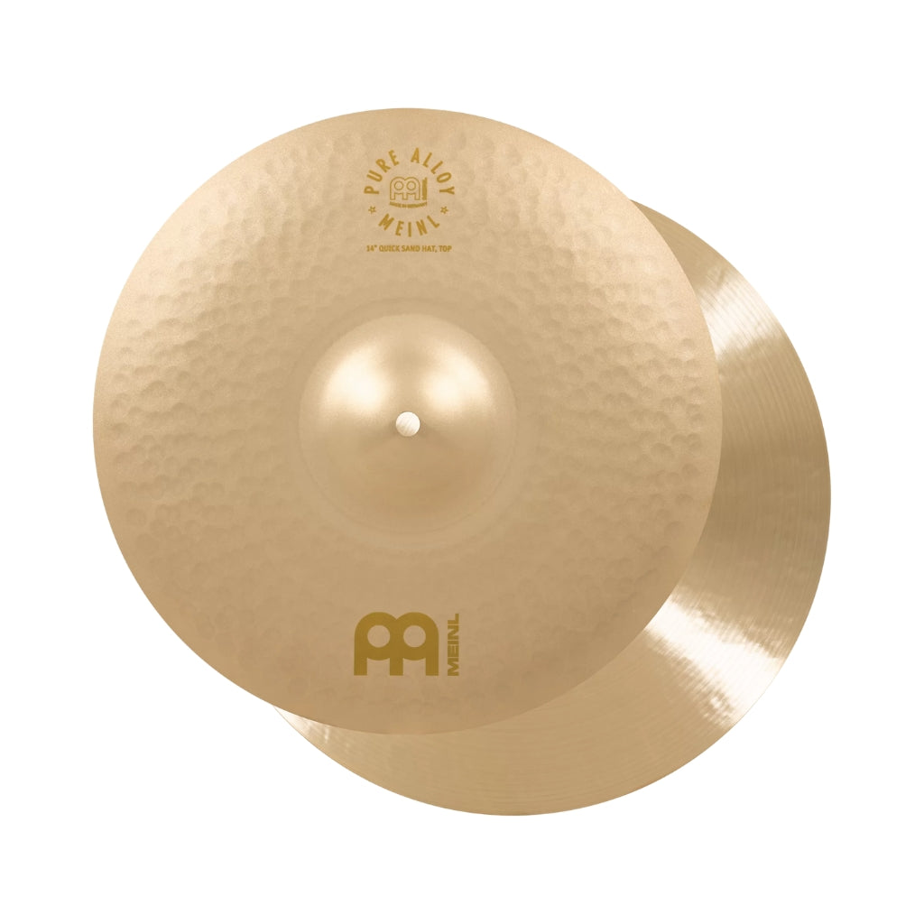 Meinl Cymbals - Benny Greb Signature Pure Alloy Quick Sand Hi-hats - 14 inch