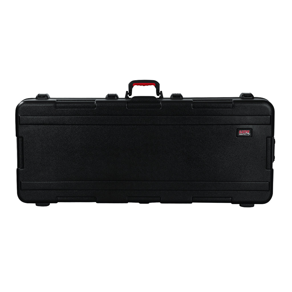 Gator GTSA KEY61 TSA Series ATA Molded Polyethylene Keyboard Case with Wheels for 61 note Keyboards