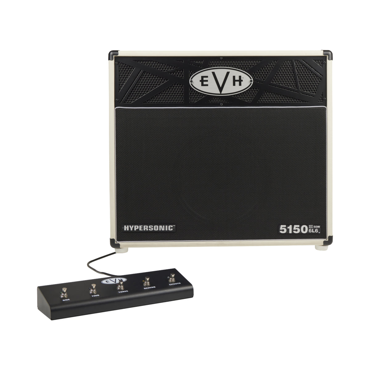 EVH - 5150III Hypersonic 6L6 30-watt 1 x 12-inch Combo Amplifier - Ivory
