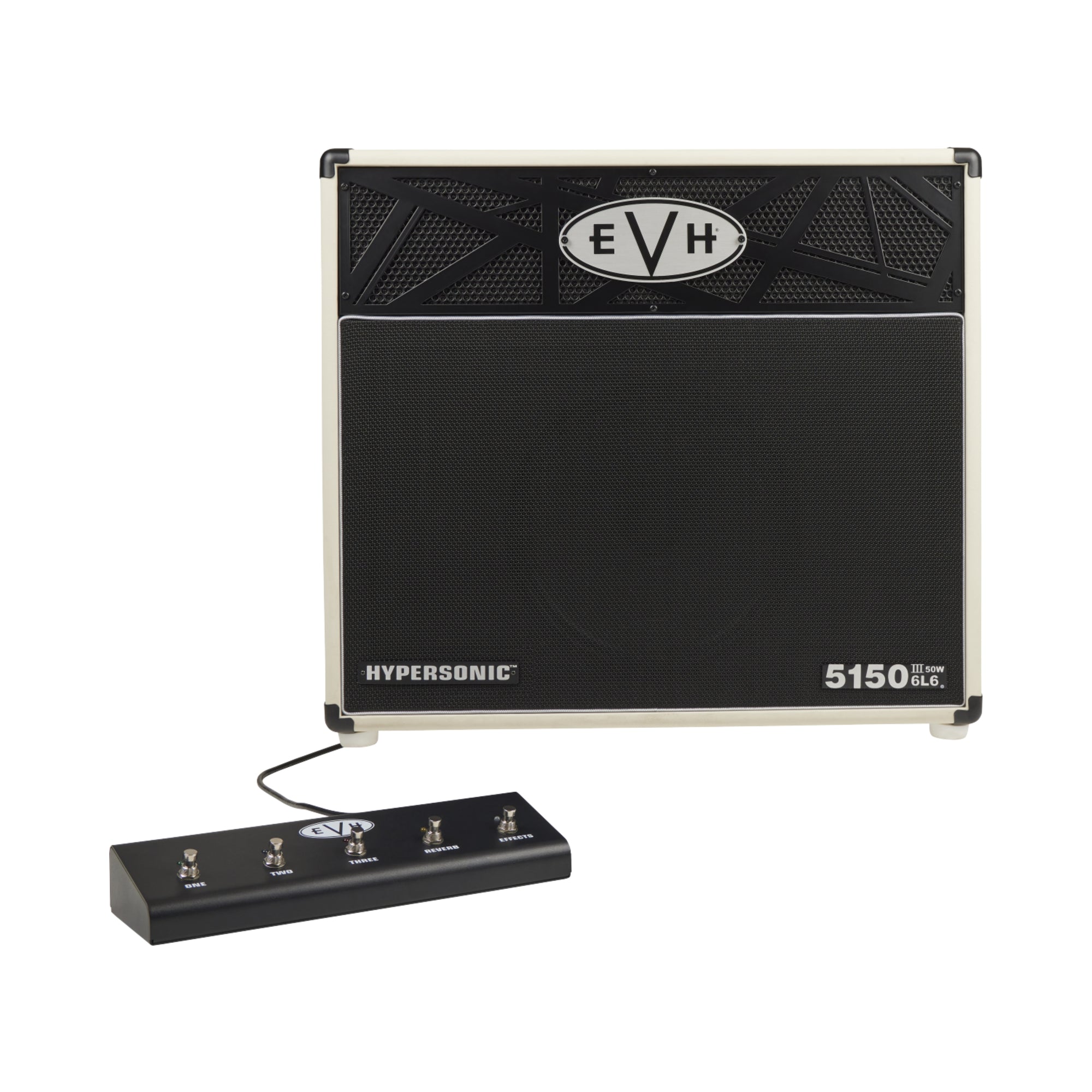 EVH - 5150III Hypersonic 6L6 30-watt 1 x 12-inch Combo Amplifier - Ivory