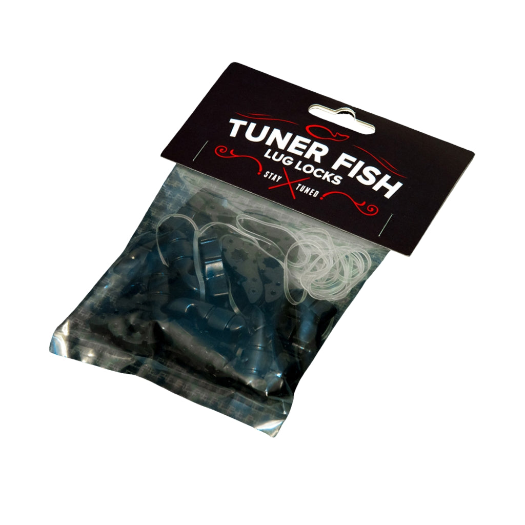 Tuner Fish - Lug Locks Black - 24 Pack
