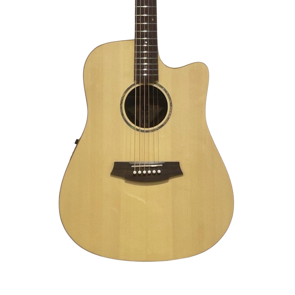 Cole Clark Studio Dreadnought Solid Spruce Top Solid Rosewood Back &amp; Sides Acoustic-Electric Guitar - Made in China &amp; Australia