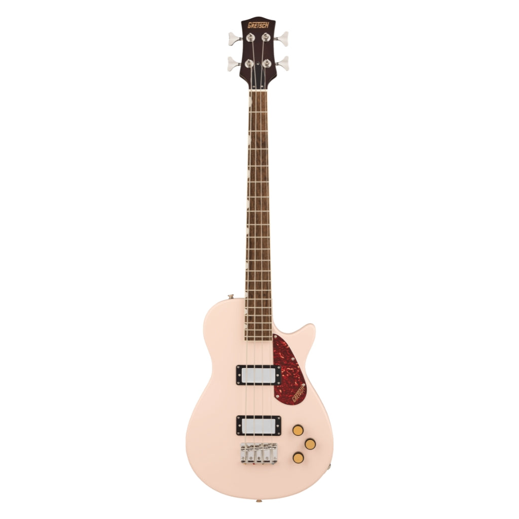 Gretsch - Streamliner Jet Club Single-Cut Bass Guitar - Shell Pink, Laurel Fingerboard