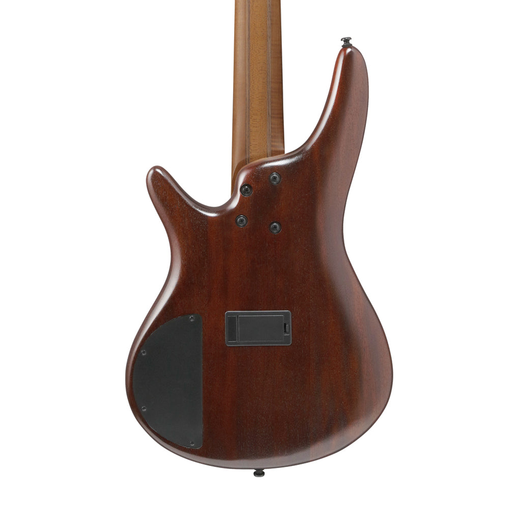 Ibanez SR505A 5-String Electric Bass Bartolini Pickups - Mahogany Brown Burst Low Gloss