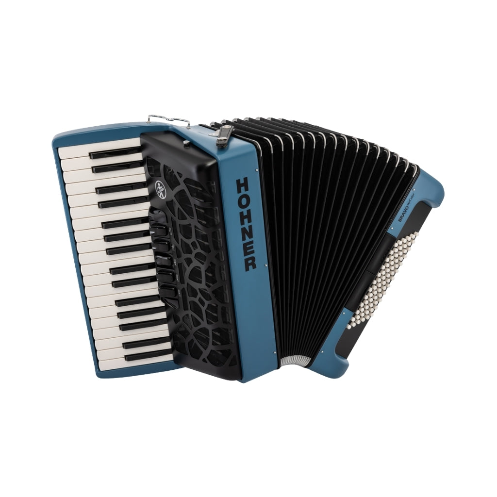 Hohner Bravo III 72 myColor Accordion - Water