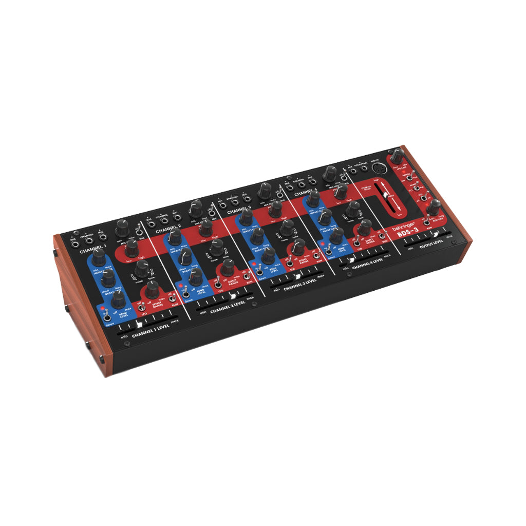 Behringer BDS-3 Classic 4-Channel Analog Drum Synthesizer in Eurorack Format