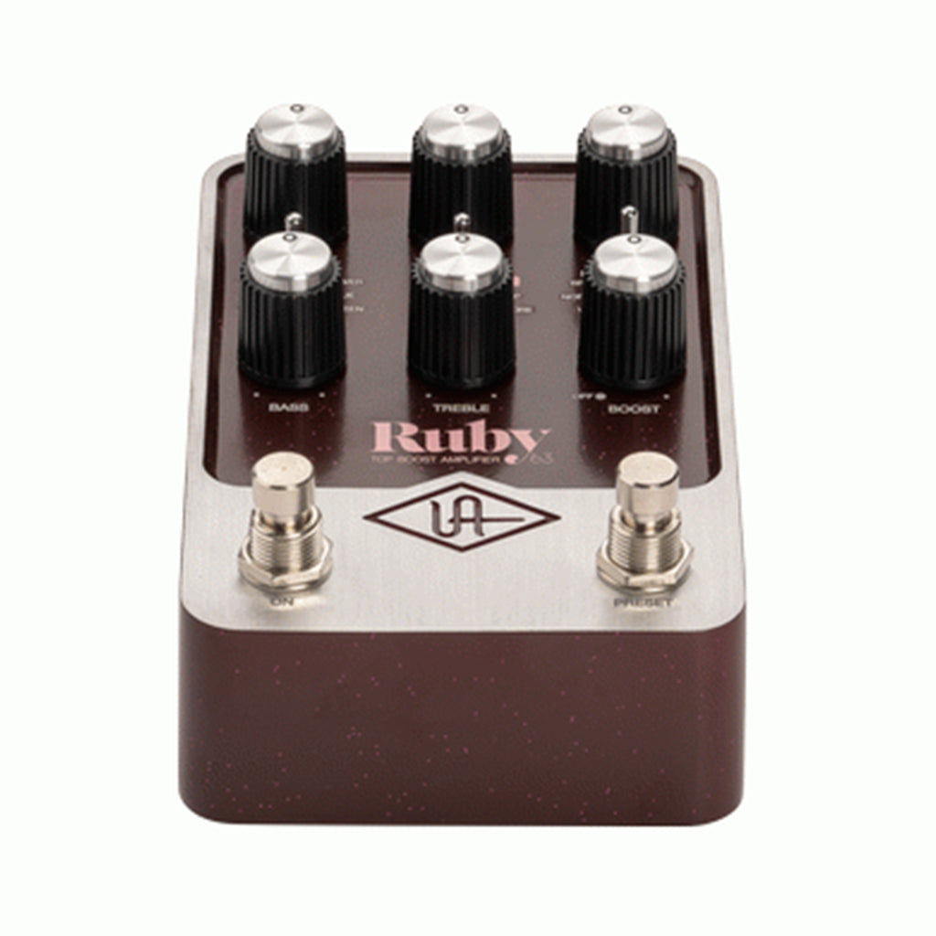 Universal Audio UAFX Ruby 63 Instrument Top Boost Amp Effects Pedal