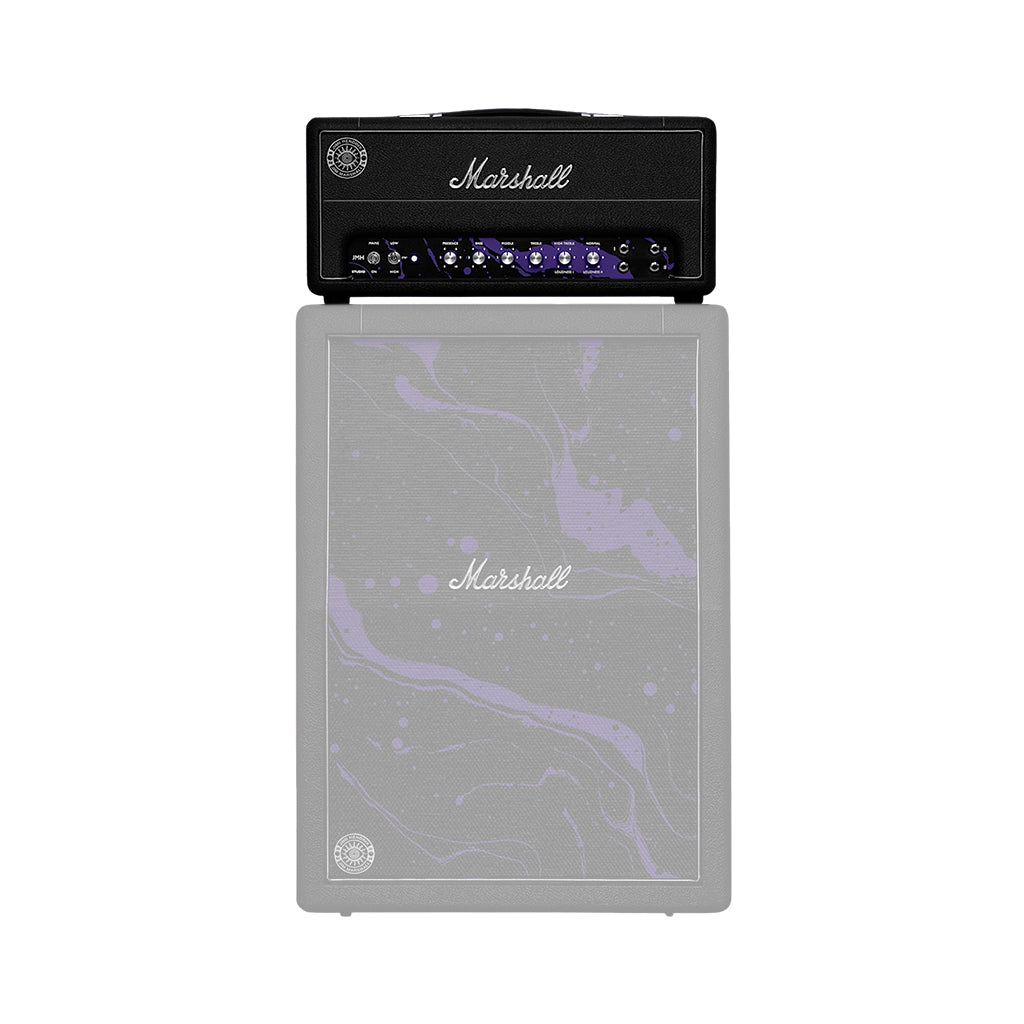 Marshall Limited Edition Hendrix Studio Vintage 20-Watt Amplifier Head - Purple/Black stack