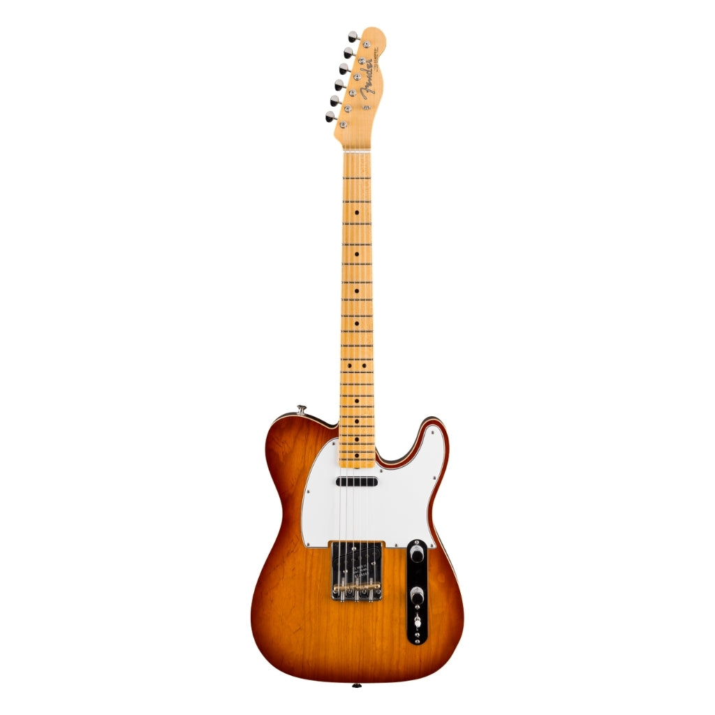 Fender - Postmodern Telecaster DLX Closet Classic Electric Guitar - Aged Violin Burst, Quartersawn Maple Neck