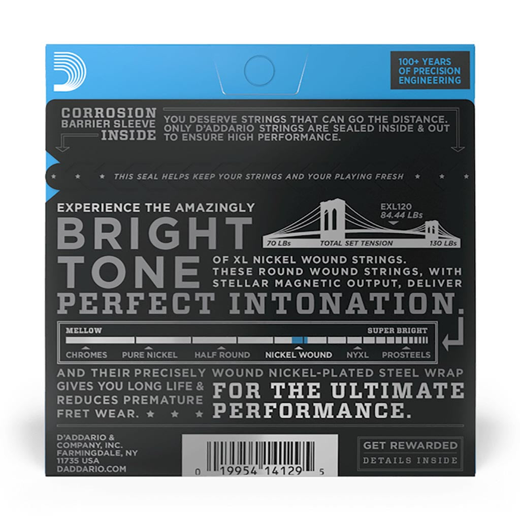 D'Addario EXL120 Super Light 9-42
