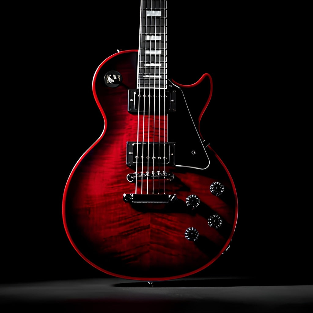 Epiphone Les Paul Custom Widow Electric Guitar - Red Burst (Sky Music Exclusive)