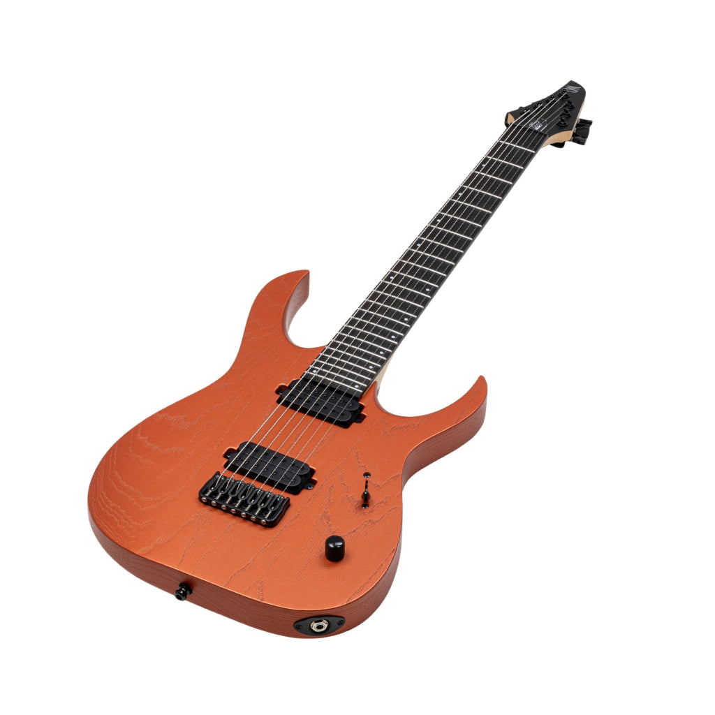 Mayones Duvell DT 7 Electric Guitar - Monolith Metallic Copper