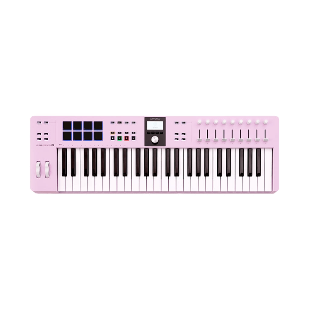 Arturia - KeyLab Essential MK3 49-Key Keyboard Controller - Rose Quartz