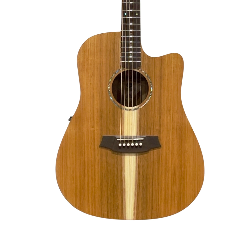 Cole Clark Studio Dreadnought All Solid Australian Blackwood Acoustic-Electric Guitar - Made China &amp; Australia