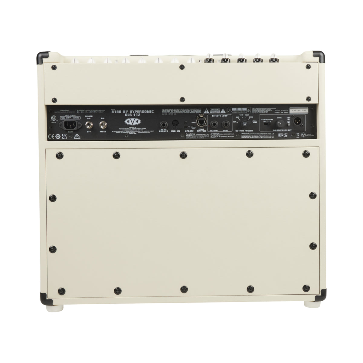 EVH - 5150III Hypersonic 6L6 30-watt 1 x 12-inch Combo Amplifier - Ivory