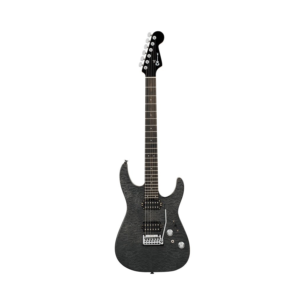 Charvel Pro-Mod Plus DK24 HH 2PT EB QM Electric Guitar  - Midnight Ocean