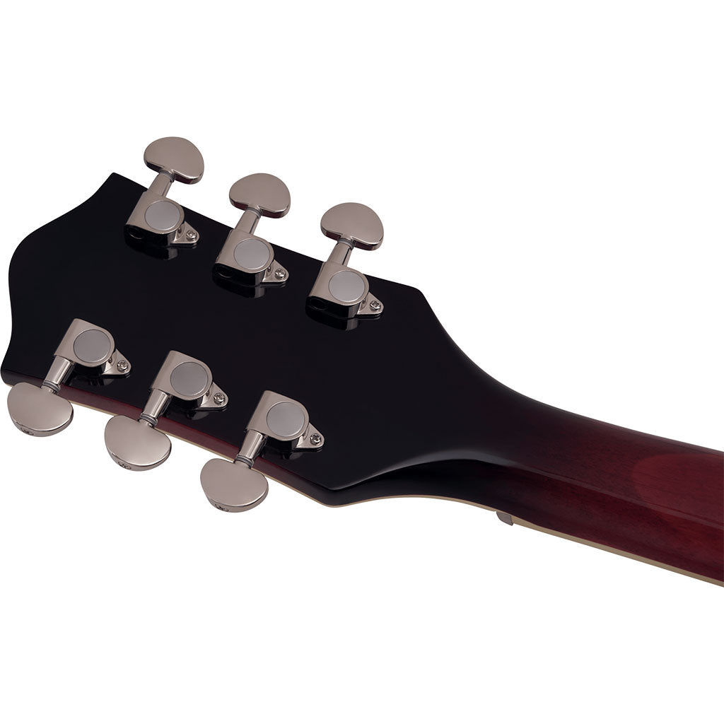 Gretsch G2655-P90 Streamliner Center Block Jr. Double-Cut P90 with V-Stoptail, Laurel Fingerboard - Claret Burst