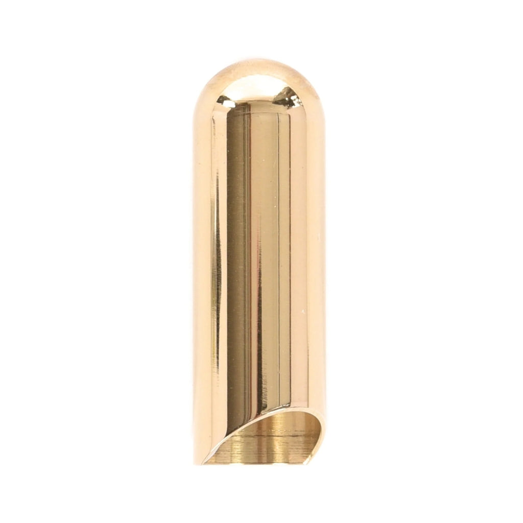 The Rock Slide - Polished Brass Balltip Guitar Slide - Medium