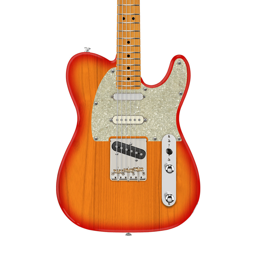 Fender American Professional HotShot Telecaster Maple Electric Guitar - Aged Cherry Burst