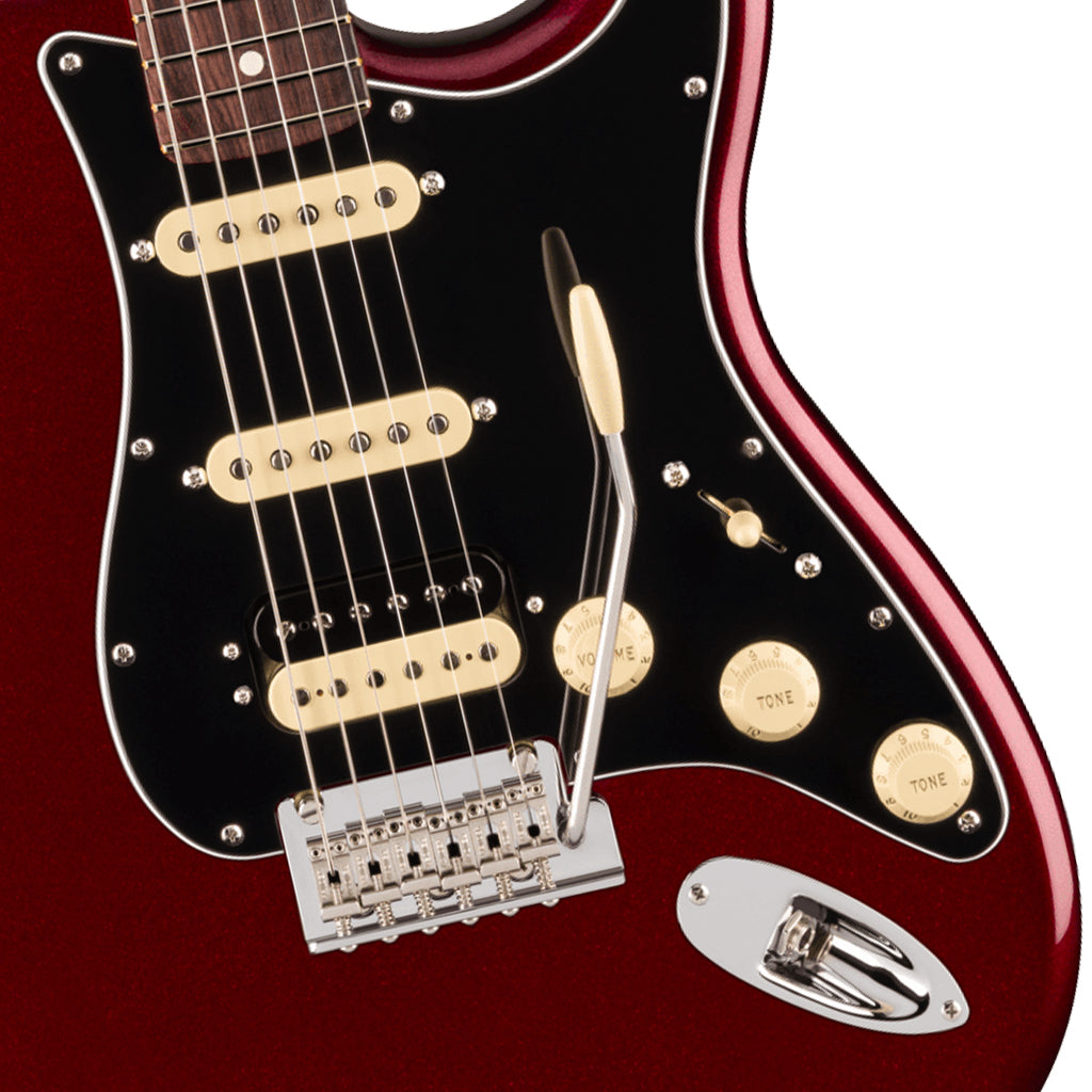 Fender American Professional Stratocaster HSS Rosewood Electric Guitar - Oxblood