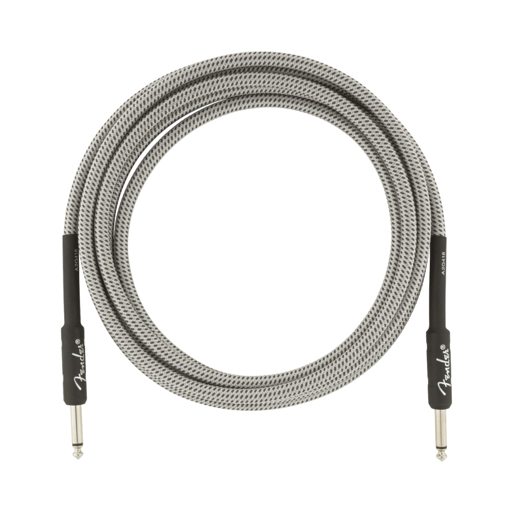 Fender - Professional Series Straight to Straight Instrument Cable - 10 foot White Tweed