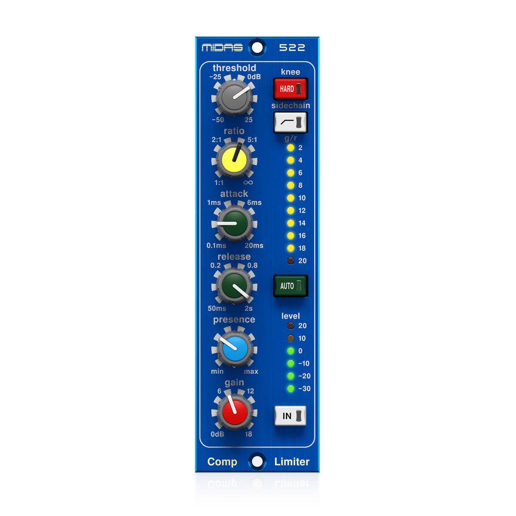 Midas 500 Series Compressor Limiter 522 V2
