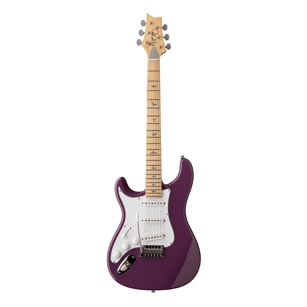 PRS SE Silver Sky Maple Fretboard Left Handed - Summit Purple