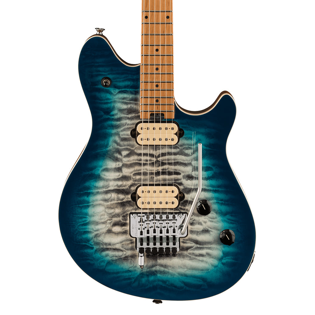 EVH Wolfgang Special QM in Indigo Burst