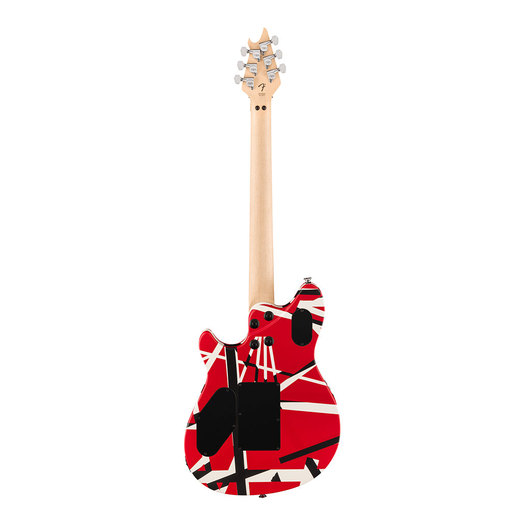 EVH Wolfgang Special Striped Series Red Black and White