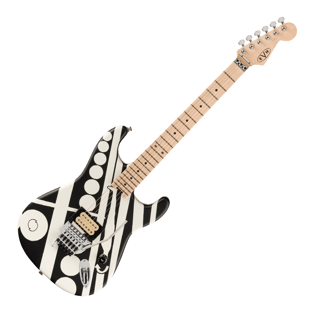 EVH Striped Series Circles White and Black