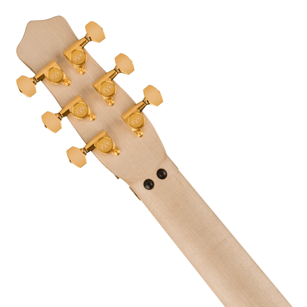 EVH Limited Edition Star Ebony Fingerboard Stealth Black with Gold Hardware