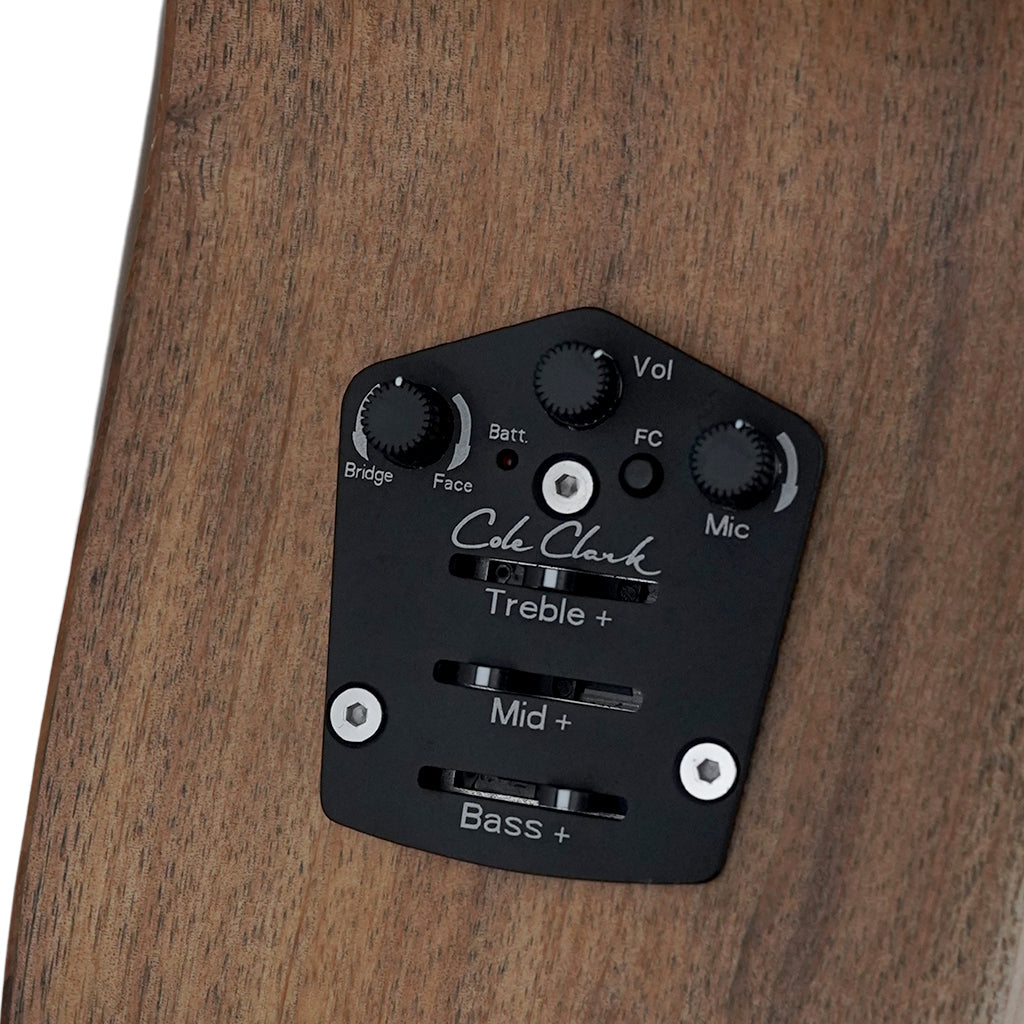 Cole Clark AN2EC-RDBL Grand Auditorium Cutaway Redwood Blackwood