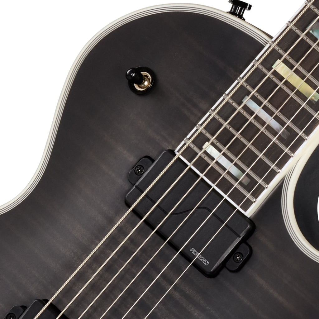 Epiphone - Prophecy Les Paul Baritone Electric Guitar - Obsidian Storm Satin