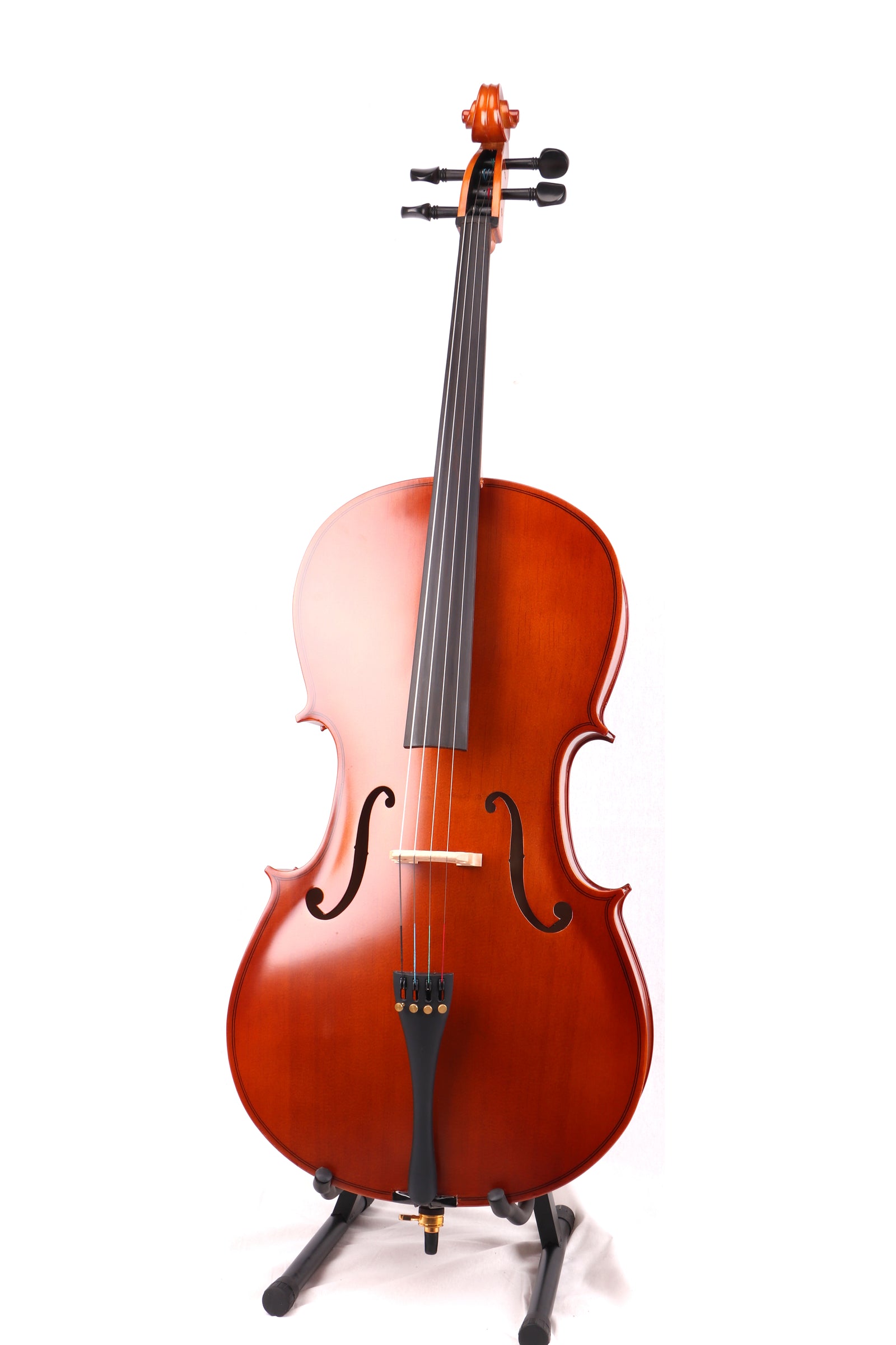 Nameless Spruce Plywood Cello SCLO2-1/8, with Bow and Bag