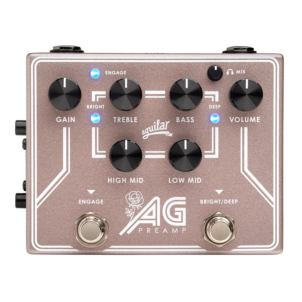 Aguilar AG Preamp DI Pedal - Breast Cancer Awareness