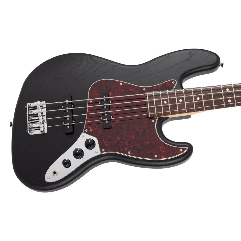 Fender - Made in Japan Limited Jazz Bass Raw - Ash Black