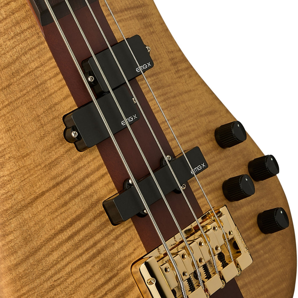 Spector Euro 4 Rex Brown Signature Bass - Desert Gold body