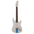 Fender - 2023 Collection Made in Japan Traditional 60s Stratocaster® - Rosewood Fingerboard, Olympic White with Blue Competition Stripe